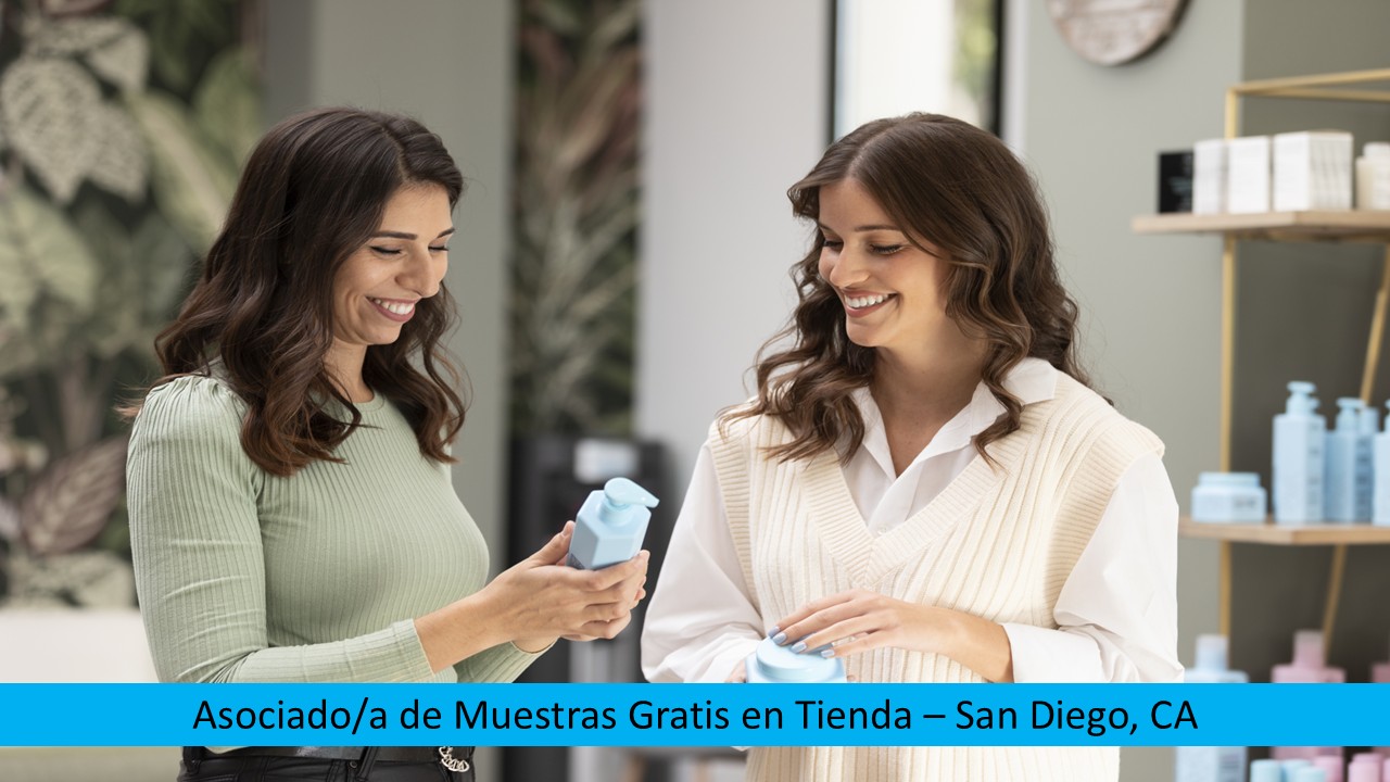 Asociado de Muestras Gratis en Tienda
