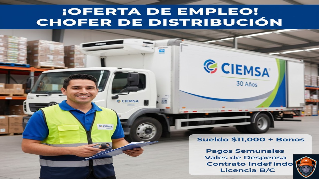 Chofer de Distribución